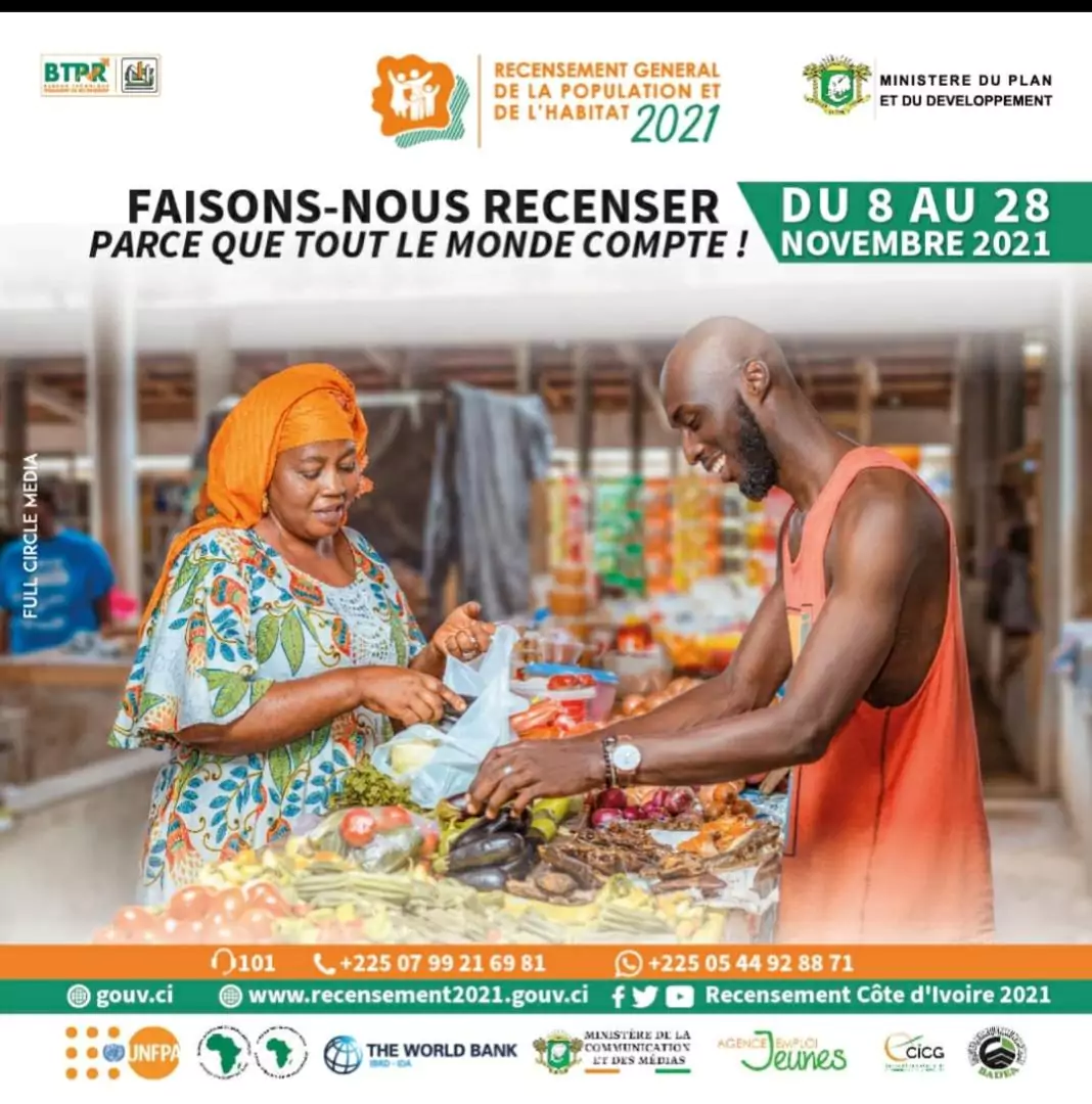 Recensement Définition Et Tout Sur Le Rgph 2021 Côte Divoire 5151