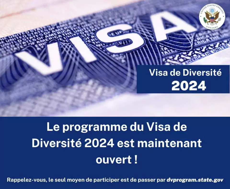 Le Visa diversité ou Green Card 2024 pour les EtatsUnis est lancé le